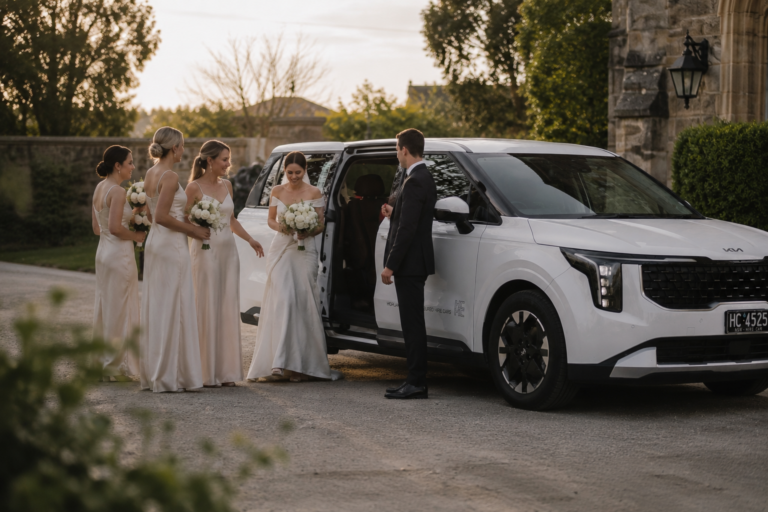 Southern Highlands Wedding Chauffeured KIA